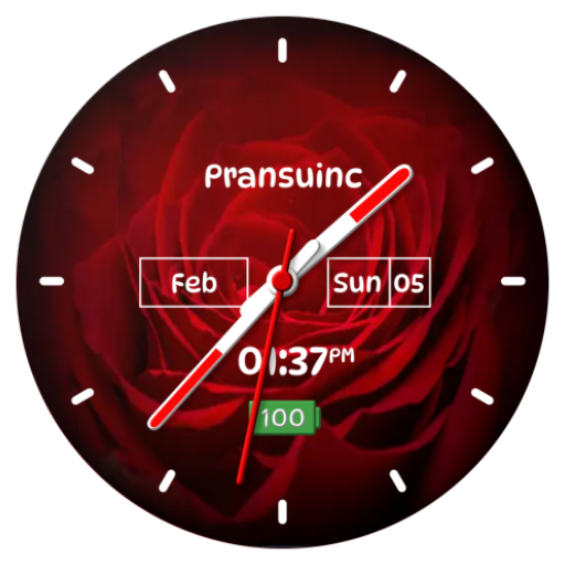 Rose clock live wallpaper Descarga en Windows
