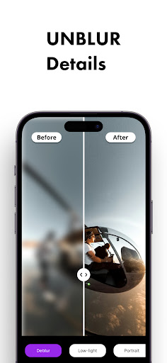 Screenshot of Goru AI: Face & Photo Enhancer