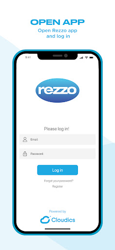 Android application Rezzo securepay screenshort