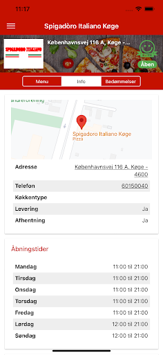 Spigadòro Italiano Køge Screen 2