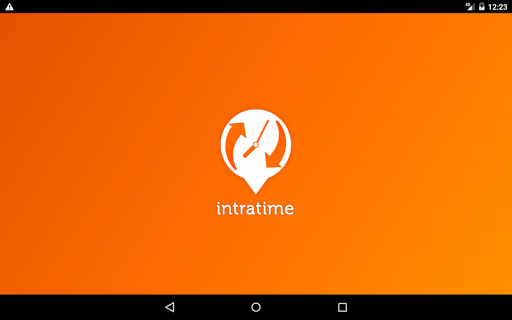 Android application Intratime Team Tablet screenshort