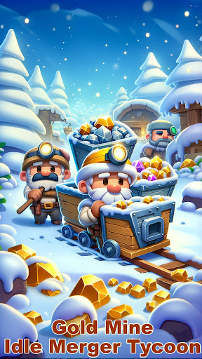 Android application Gold Mine:Idle Merger Tycoon screenshort