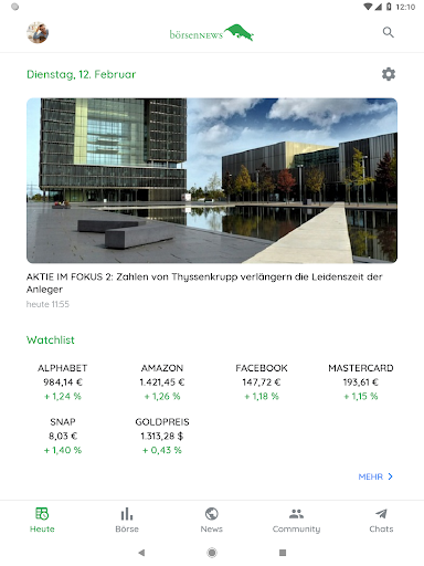 Borse Aktien Borsennewsapp Apps On Google Play