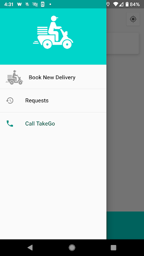 Android application Take Go screenshort
