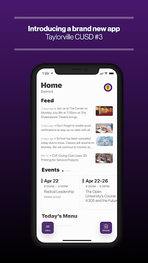 Android application Taylorville CUSD #3 screenshort