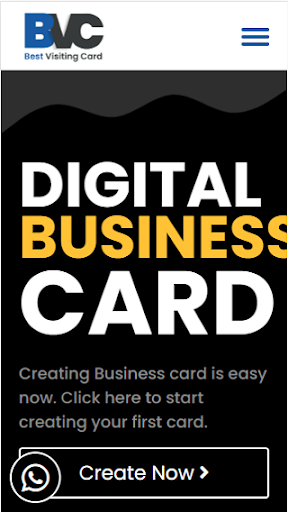 Android application Bestvisitingcard | DVC screenshort