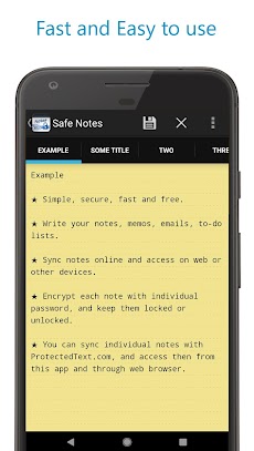 Safe Notes - Secure Ad-free notepadのおすすめ画像2