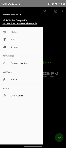 Rádio Verdes Campos FM Screen 2