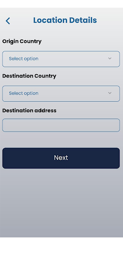 Prime Logistics Booking Screen 3