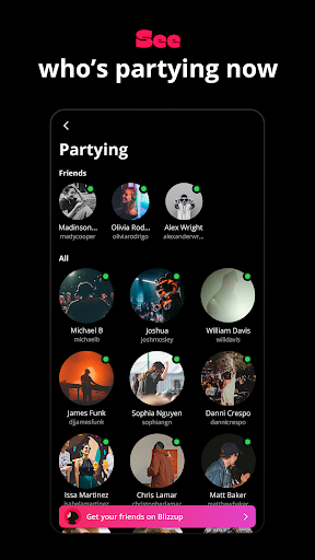 Blizzup - Make Friends & Party Screen 3