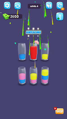 Sort Juice 3D: Water Puzzle - Screenshot 2