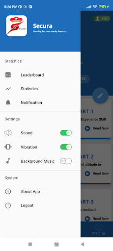 Android application Secura - Security Guards book screenshort
