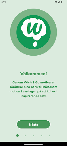 Android application Wish2Go screenshort