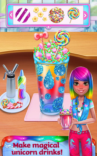 Unicorn Food - Rainbow Glitter Food & Fashion 1.0.5 screenshots 2