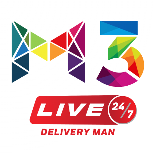 M3Live Delivery logo