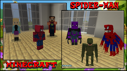 Mod Spider-Man Minecraft Screen 2