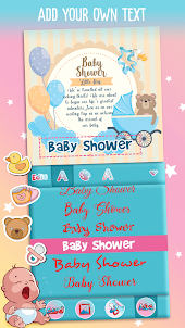 Baby Shower Créer Invitation