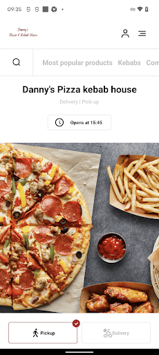 Android application Danny's Pizza & Kebab House screenshort