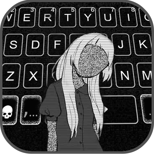 Faceless Girl Keyboard Backgro logo