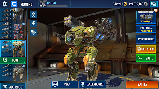 Mech Wars: Multiplayer Robots Battle MOD APK v1.424 (dinheiro ilimitado) – Atualizado Em 2023 3