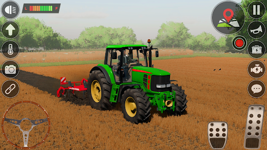 US Farming Game-Tractor Games