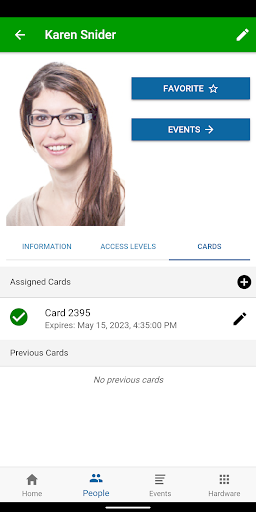 Access Expert Mobile Screen 2
