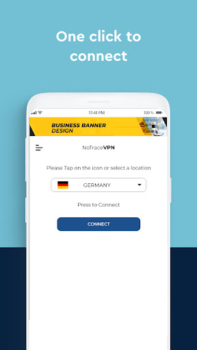 Android application No Trace VPN screenshort