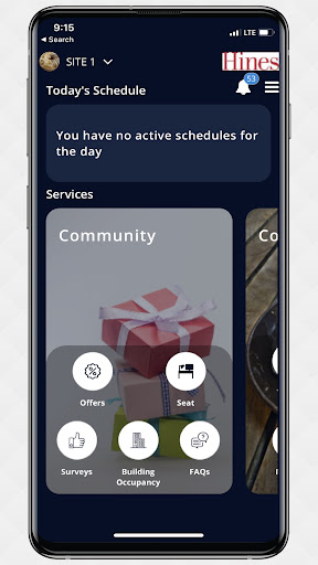 Android application Hines PrimeTime screenshort