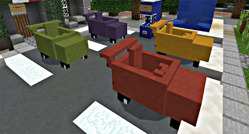 Minecraft car mod. Vehicle 7