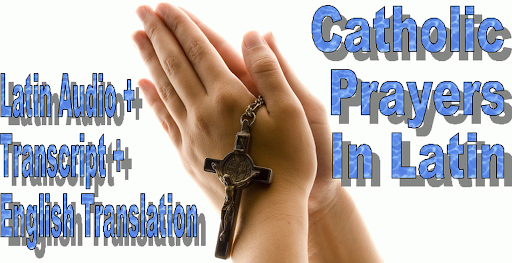 Android application Catholic Prayer Latin Audio screenshort