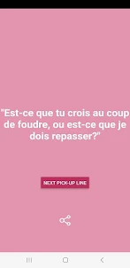 French Pickup Lines
