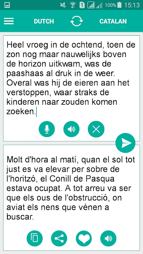 Android application Catalan Dutch Translator screenshort