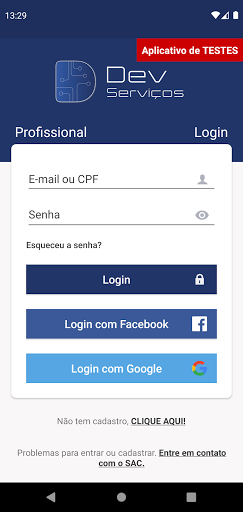 DevBase Serviços - Profissiona Screen 2