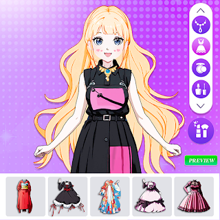 Anime Doll Dress Up Doll Games