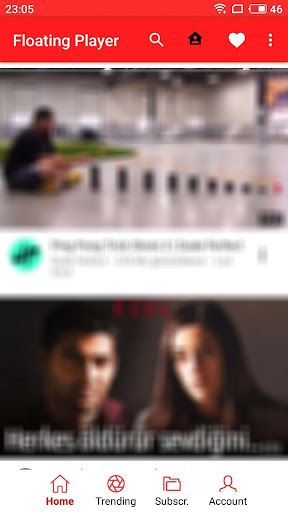 Android application Floating Tube Player Video screenshort