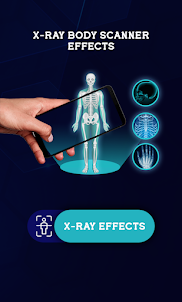Xray Skin Body Scanner Effects
