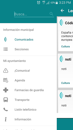 Villanueva de Alcardete Infor. Screen 2