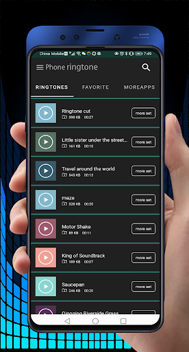 Android application Phone Ringtones screenshort
