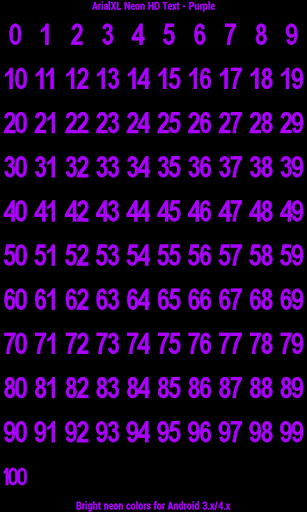 BN Pro ArialXL-b Neon HD Text