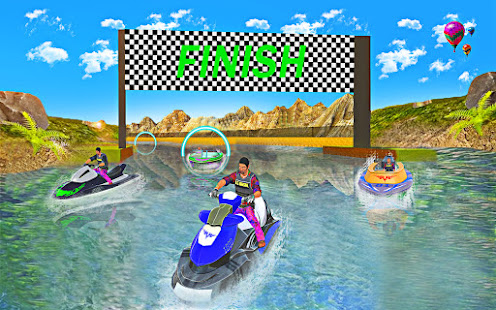 Ultimate Boat Racing Game: 3D Speed Jet Ski Stunts 2.1 APK screenshots 1