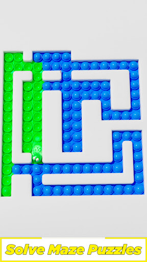 Android application Pop It Maze 3D: Lets Pop screenshort