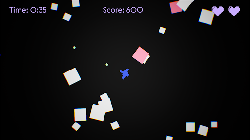 Android application Space Asteroids screenshort