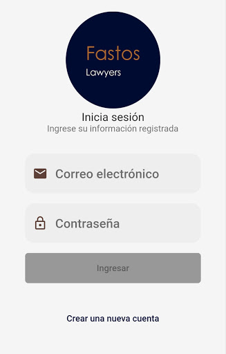 Android application Fastos Lawyers screenshort