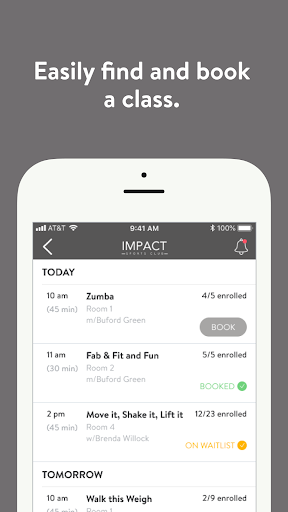 Screenshot of Impact Sports Club