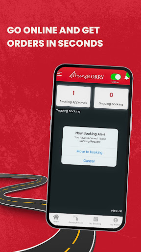 AbangLorry Driver Screen 3