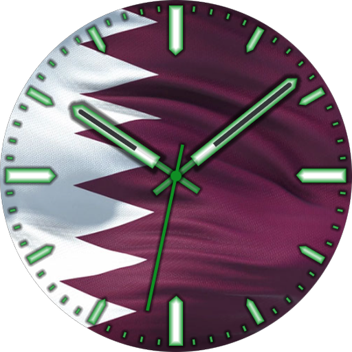Qatar Flag Watch Face logo