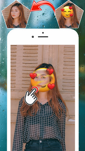 Android application Face Emoji Remover from Photo screenshort