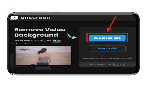 unscreen  remove background