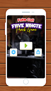 Captura de Pantalla 1 Scary Freddy's Call Game android