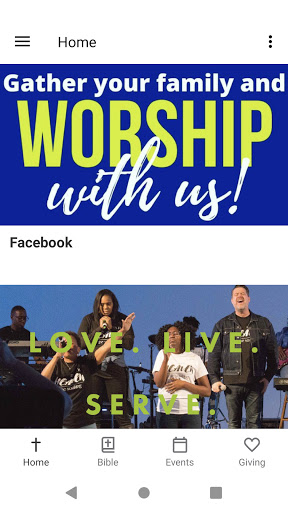 Android application TheGatheringChurch.Life screenshort